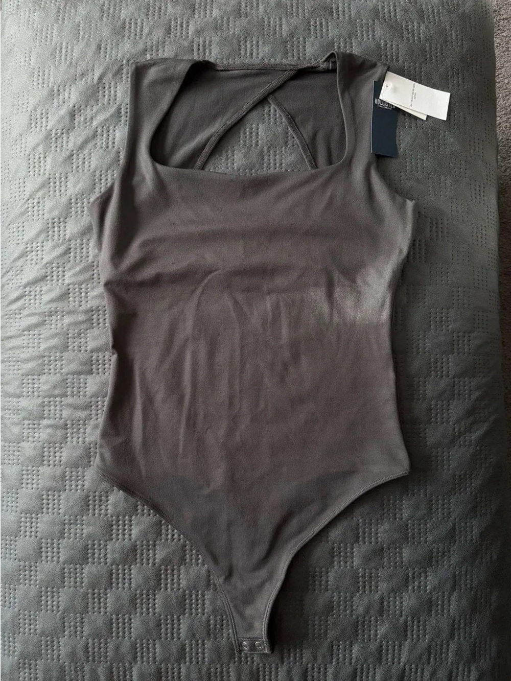 Hollister Seamless Open Back Bodysuit